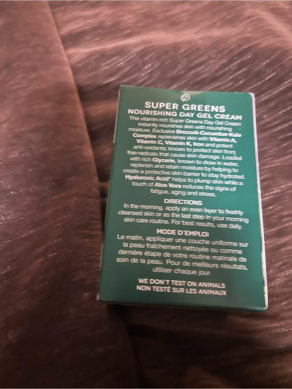Super Greens Nourishing Day Gel Cream - Green